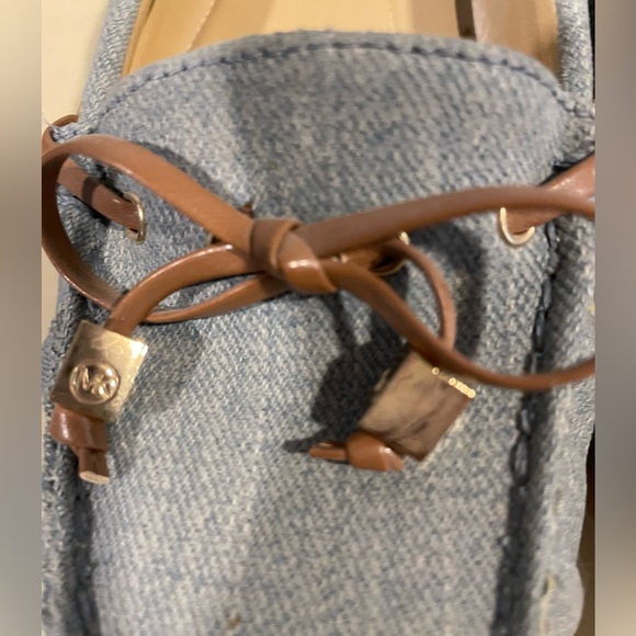Michael Kors denim loafers size 6 - Picture 6 of 12